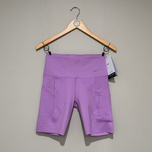 Nike Women's Lavender Bike Shorts
